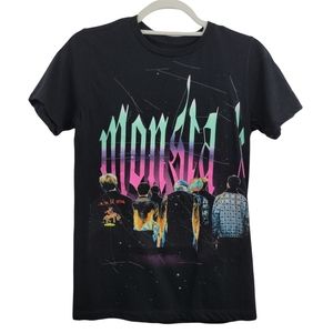 Starship Entertainment Monsta X Black Short Sleeve Tee Size XSmall